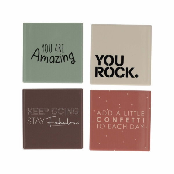 Complimenten tegeltjes Complimenten tegeltjes