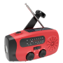 Opwindbare solar radio/zaklantaarn/powerbank