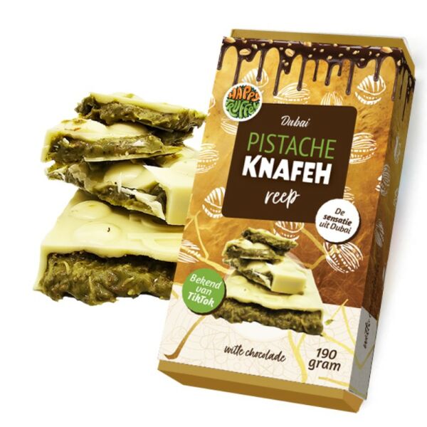 Dubai Pistache Knafeh chocoladereep