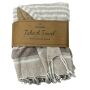 Jack Towel Set: Hamamdoek Terry & canvas tas