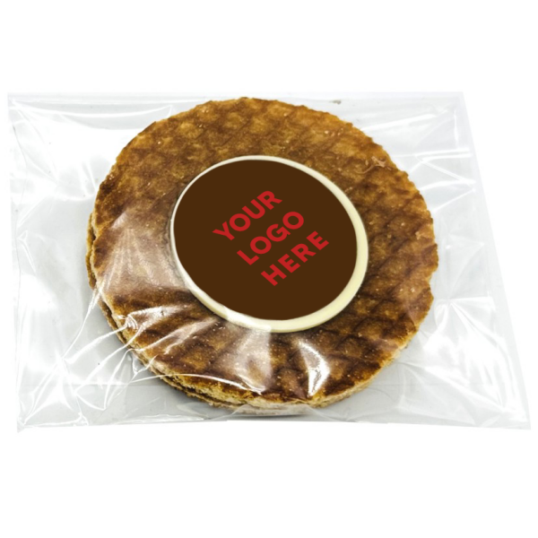 Stroopwafels met chocoladeschildje (groot)
