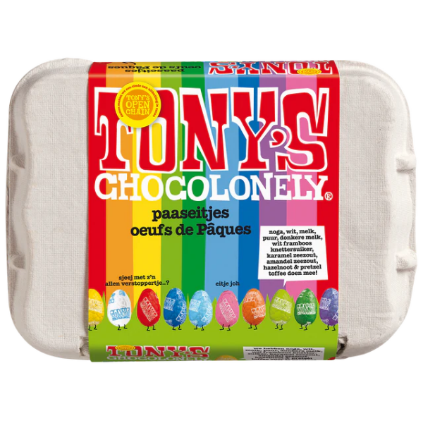 Tony's Paaseitjes mix doosje met 12 eitjes