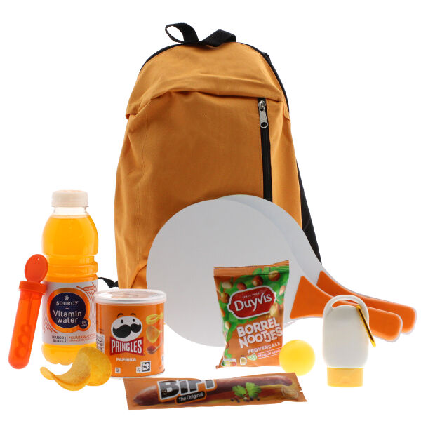 Oranje strandpakket