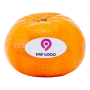 Mandarijnen met fruitsticker
